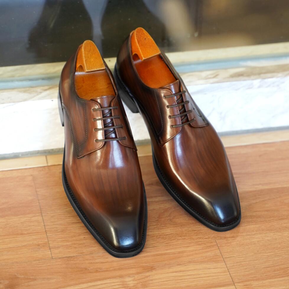 Men'S Luxury Formal Wear Brands - أحذية رجالية فاخرة من الجلد بتصميم