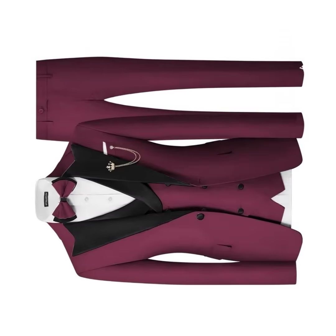 Men'S Formal Dinner Wear - بدلة رجالية رسمية ضيقة من 3