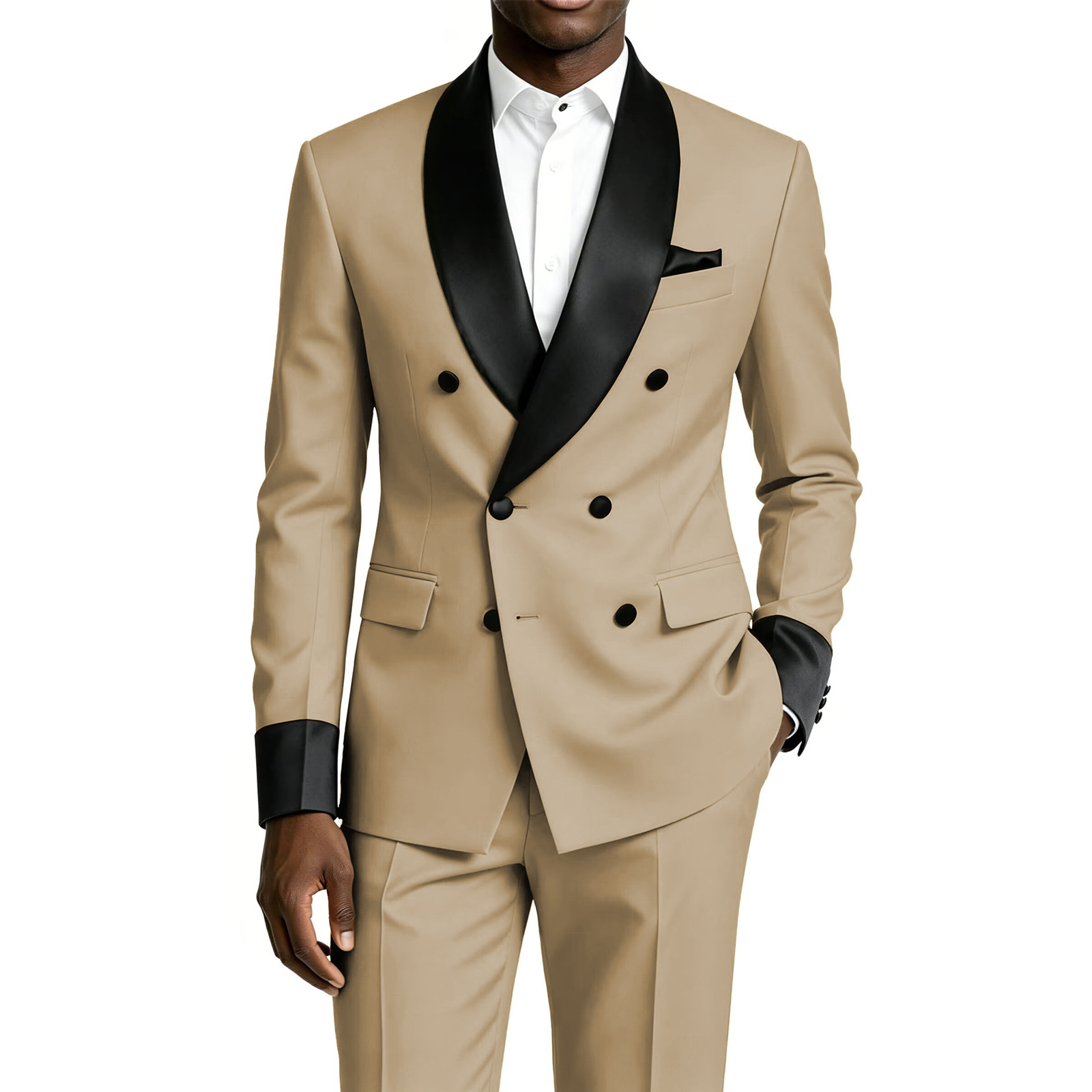 Men'S Formal Dinner Wear - بدلة توكسيدو رجالية من قطعتين، بدلة