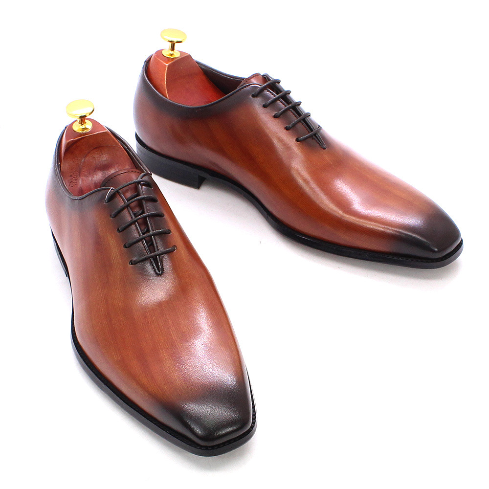 Men'S Luxury Formal Wear Brands - مصمم جلد طبيعي رجالي بالجملة أكسفورد