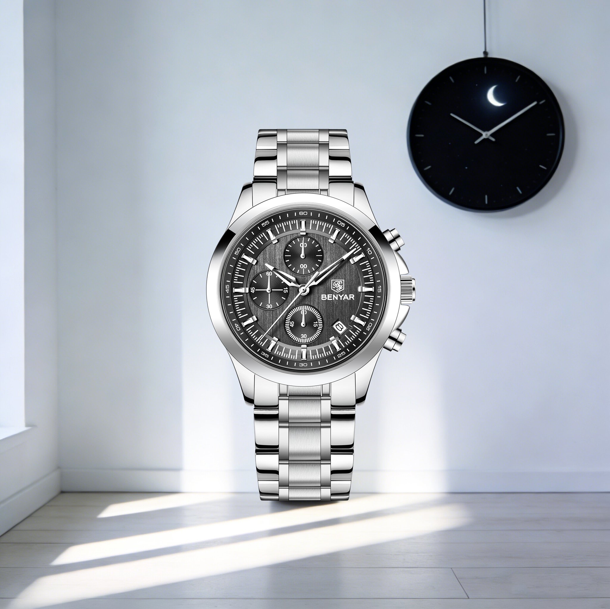 Men'S Formal Wear Watches - ساعة كوارتز رجالية فاخرة من BENYAR