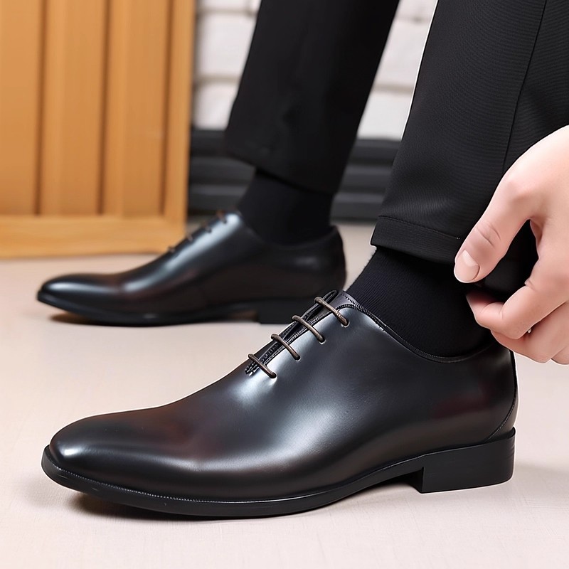 Men'S Luxury Formal Wear Brands - أحذية أكسفورد رجالية فاخرة من الجلد