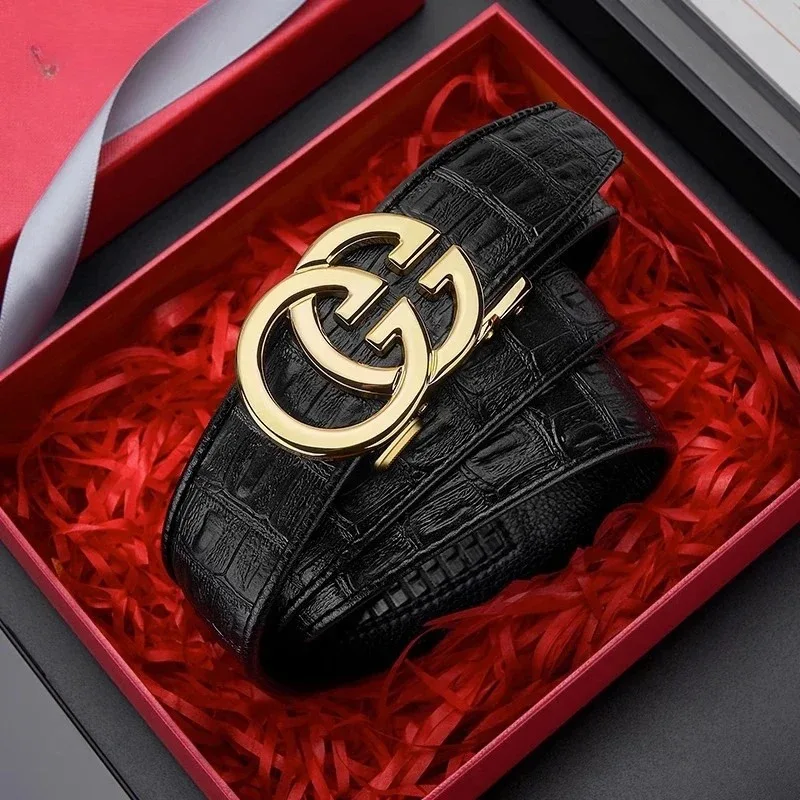 Men'S Luxury Formal Wear Brands - حزام رجالي عالي الجودة بإبزيم تلقائي
