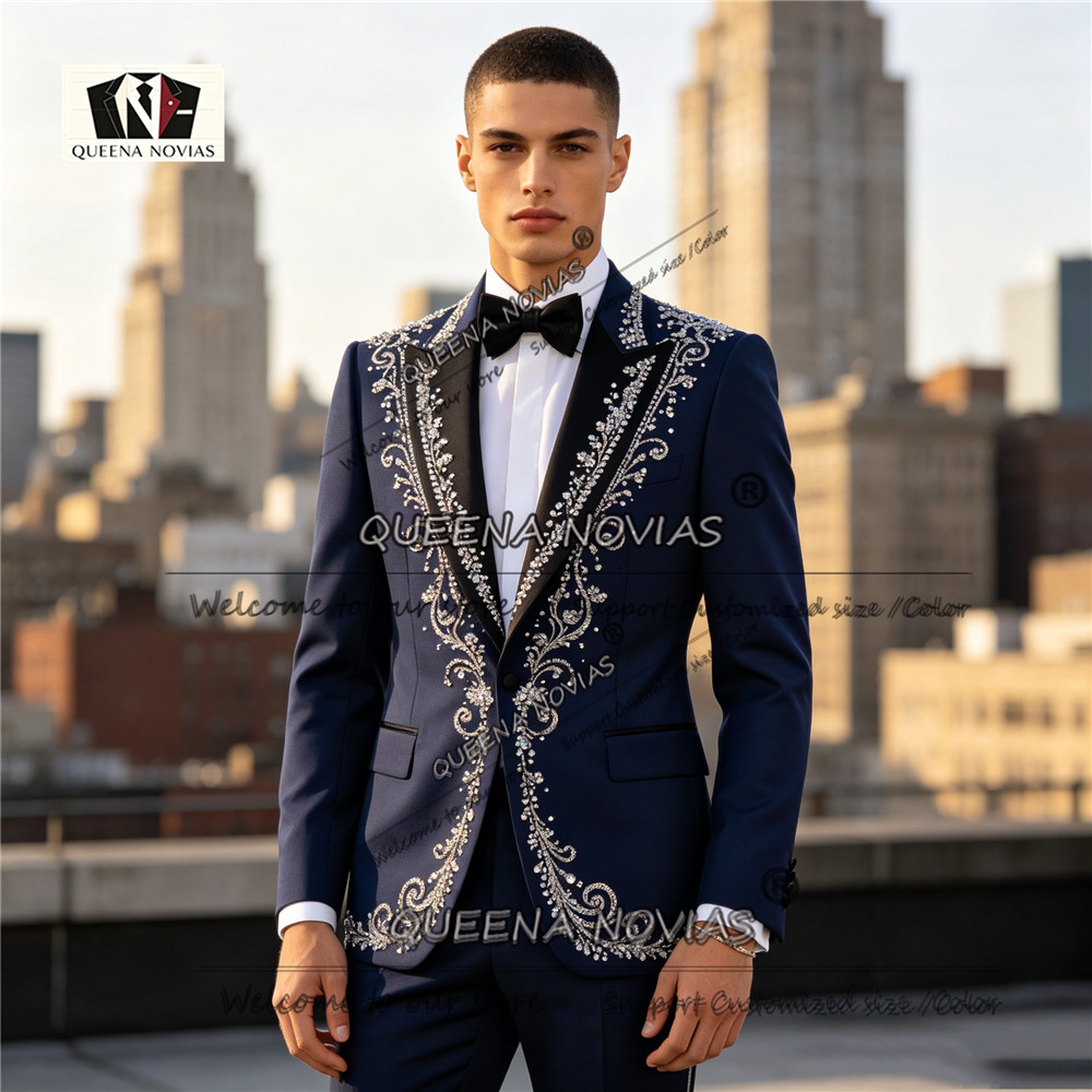 Men'S Formal Dinner Wear - بدلة رسمية للرجال من قطعتين، توكسيدو