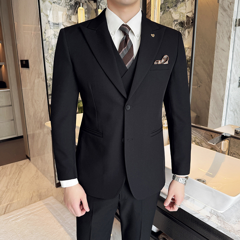 بدلات رجالية بيضاء من 3 قطع بق - مراجعة Men'S Formal Dinner Wear وسعره