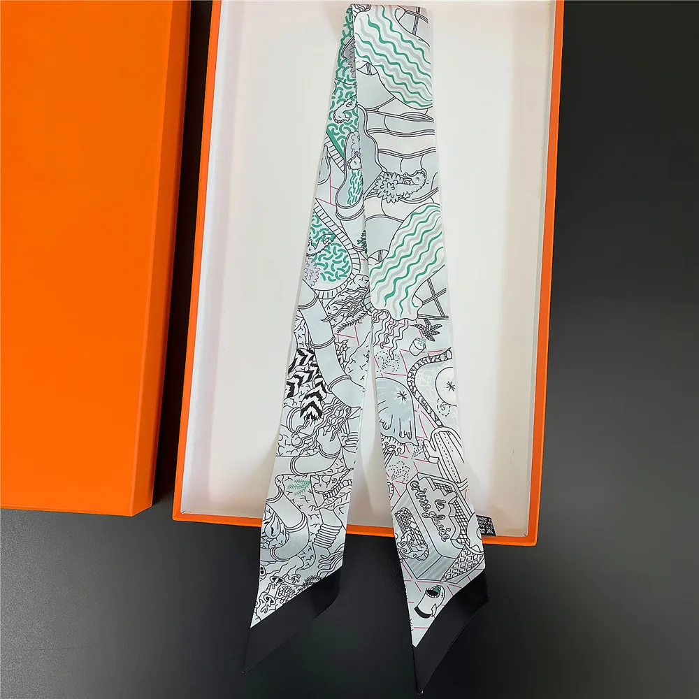 2025 جديد فاخر فيونكة شعر وشاح - مراجعة Silk Tie Woven وسعره