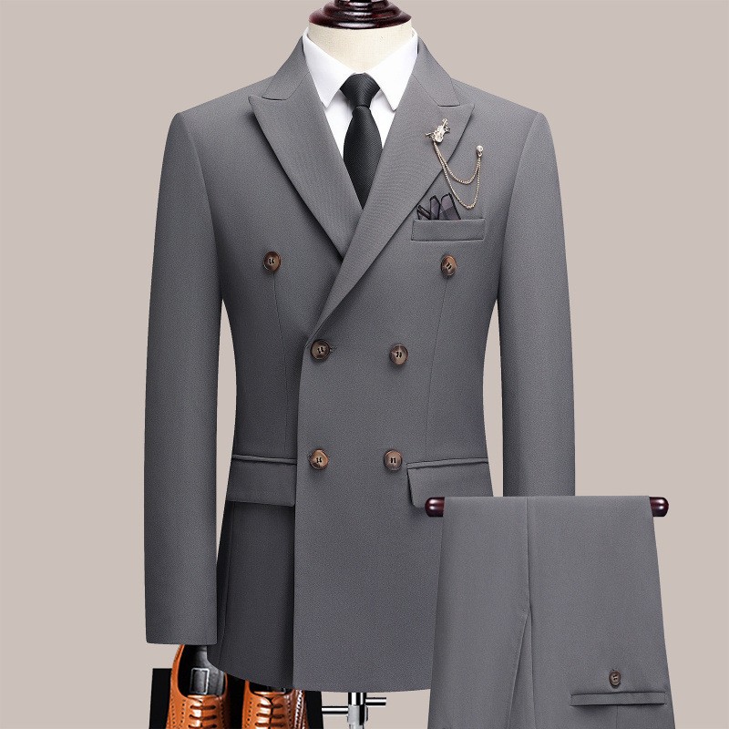 طقم بدلة رجالي فاخر أبيض غامق  - مراجعة Men'S Formal Dinner Wear وسعره