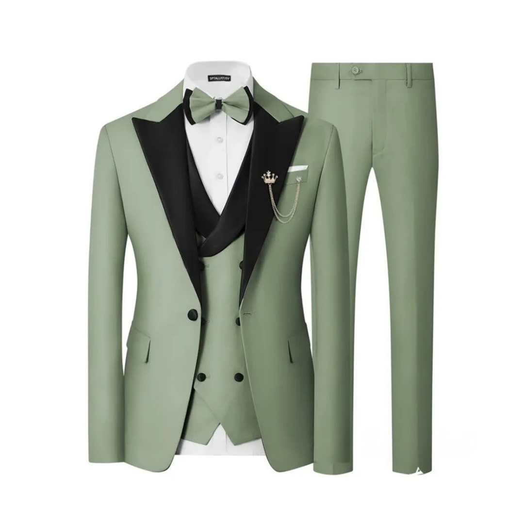 بدلة رجالية رسمية ضيقة من 3 قط - مراجعة Men'S Formal Dinner Wear وسعره