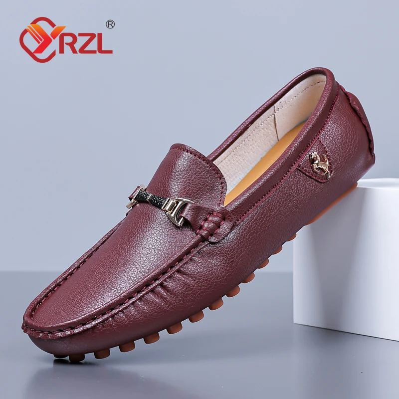 YRZL المتسكعون حذاء رجالي بولي - مراجعة Men'S Luxury Formal Wear Brands وسعره