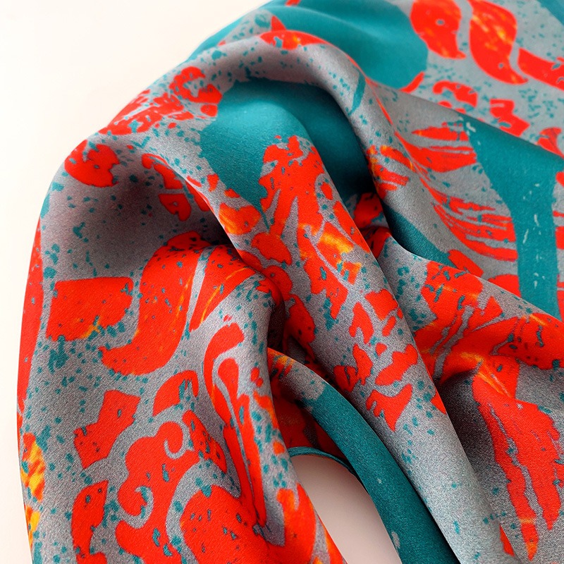 2026 جديد وشاح حرير مربع نسائي - مراجعة Silk Tie Woven وسعره