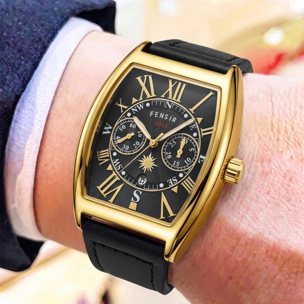 ساعة رجالية فاخرة بحركة كوارتز - مراجعة Men'S Formal Wear Watches وسعره
