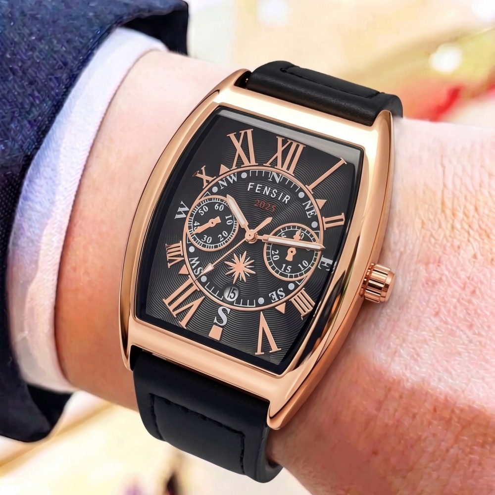 ساعة رجالية فاخرة بحركة كوارتز - مراجعة Men'S Formal Wear Watches وسعره